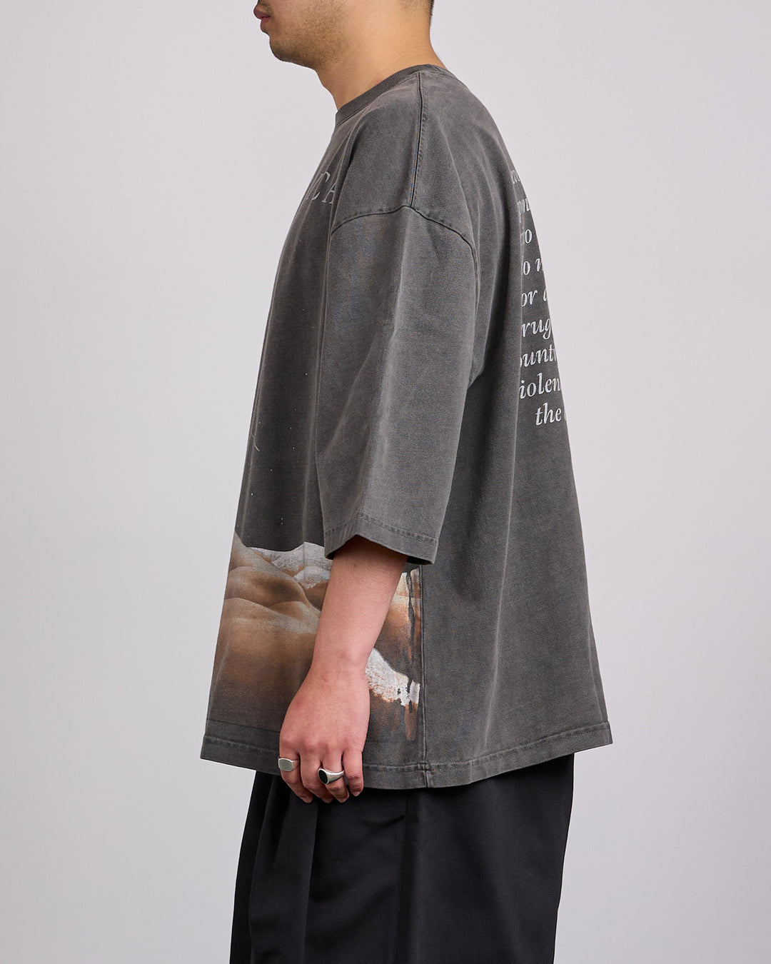 Willy Chavarria Ski America T-Shirt Black