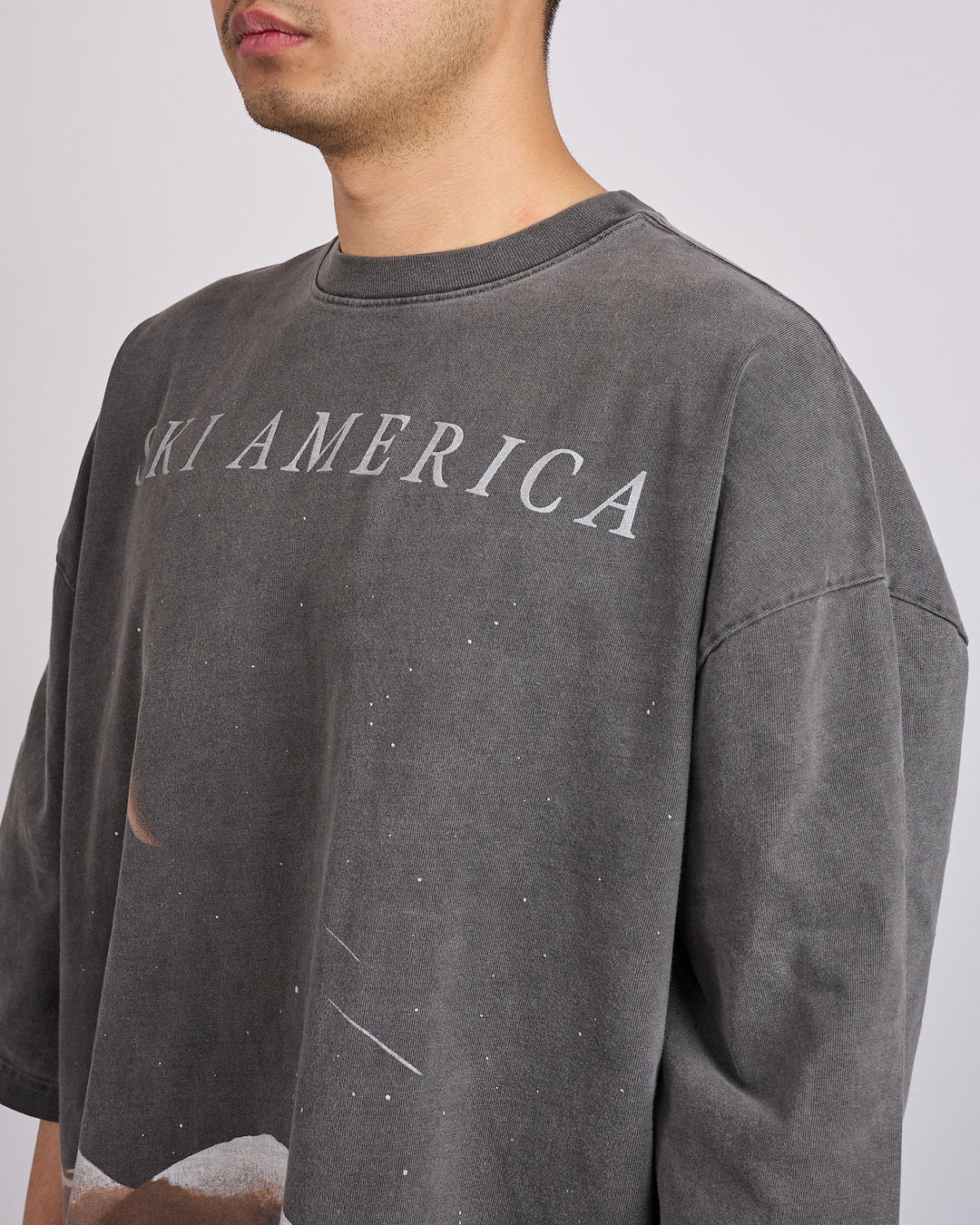 Willy Chavarria Ski America T-Shirt Black