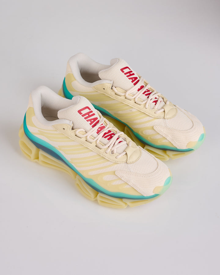 adidas x Willy Chavarria MEGARIDE AG Cream White/Bright Yellow