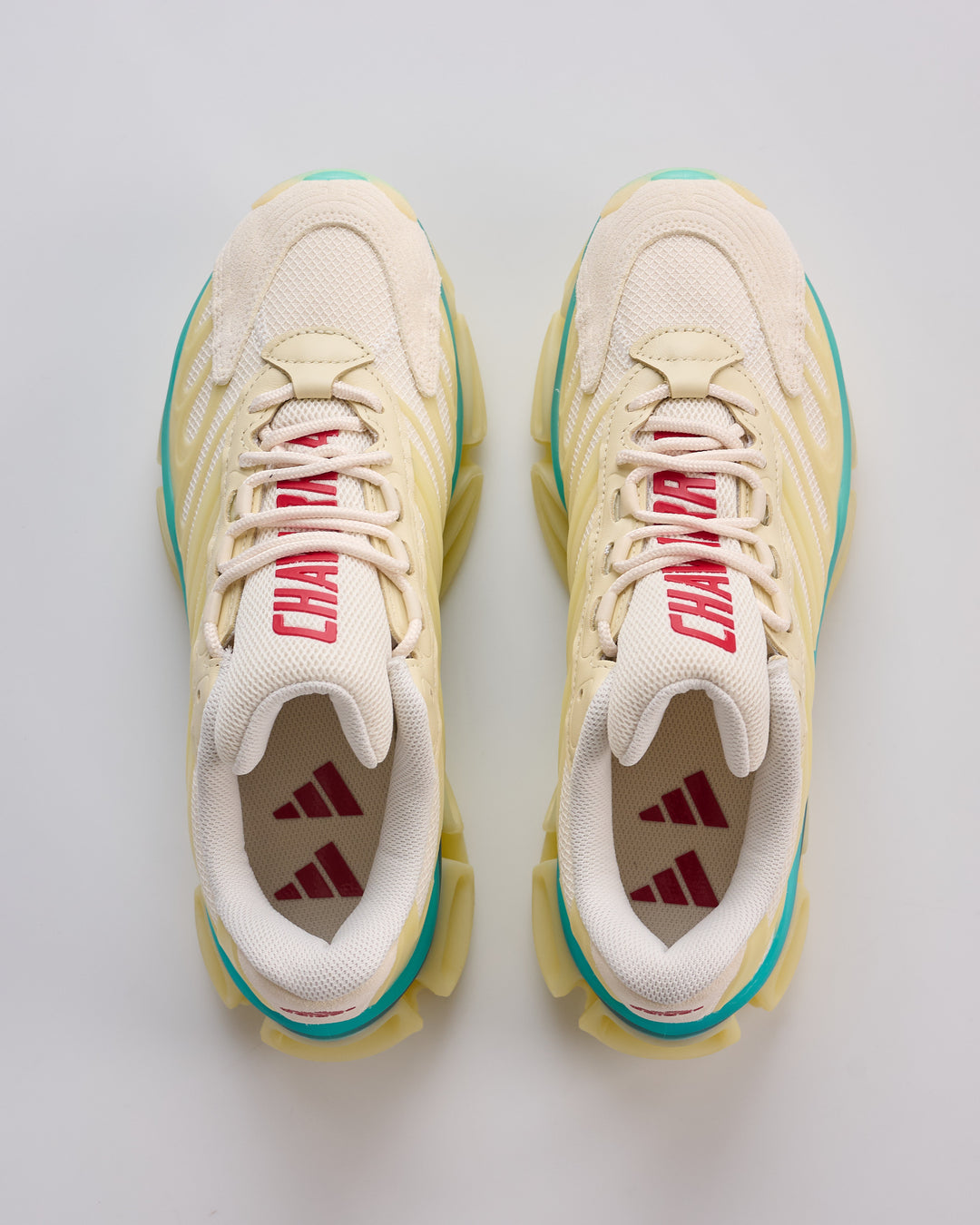 adidas x Willy Chavarria MEGARIDE AG Cream White/Bright Yellow