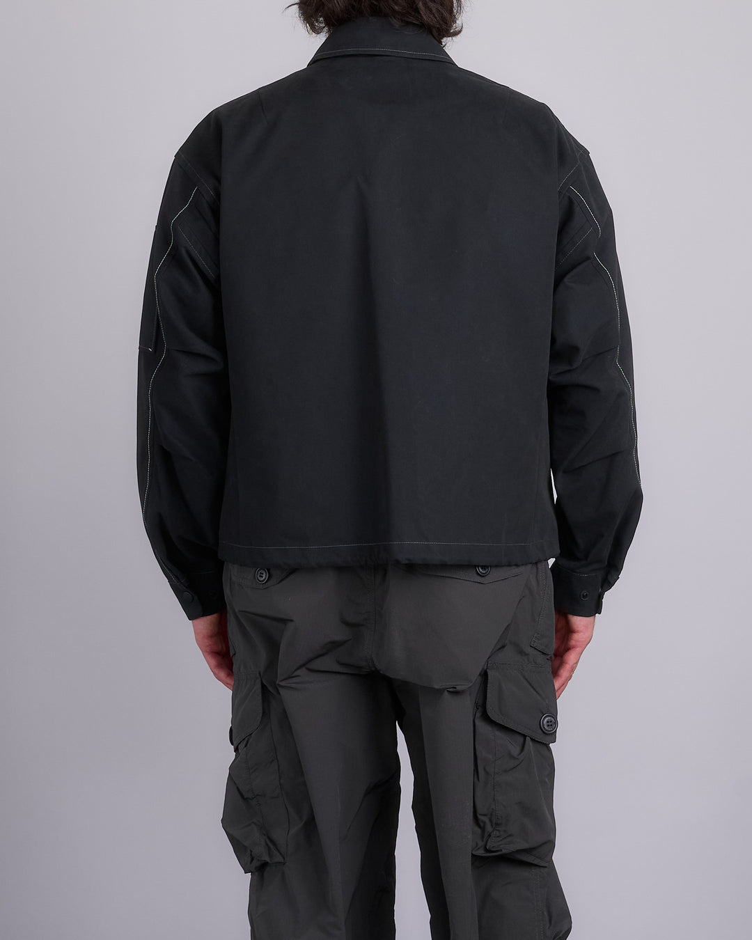 and wander CPE Field Jacket Black