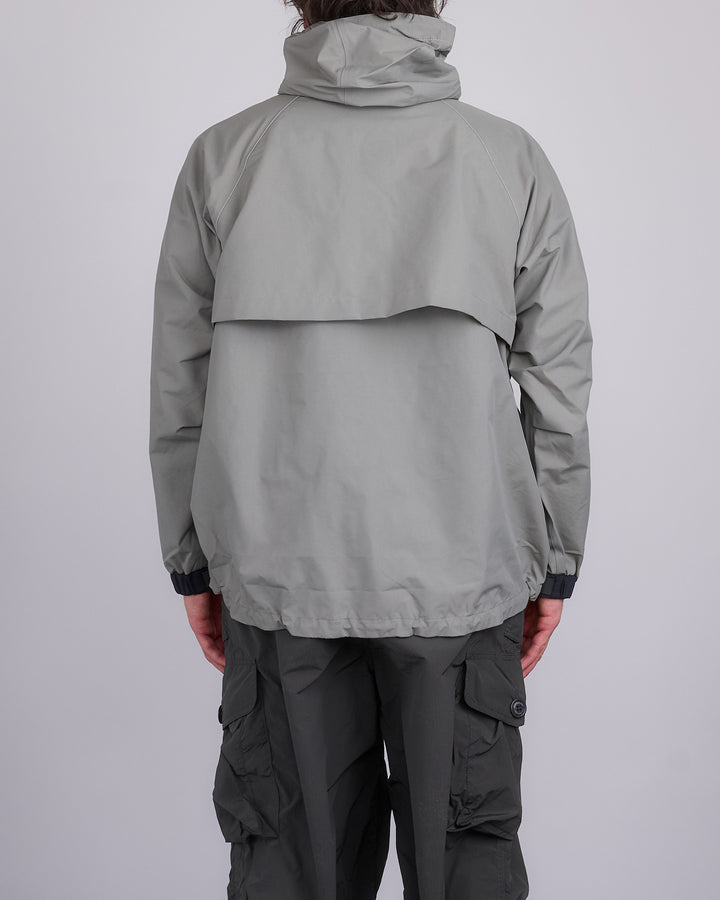 and wander Loose Fitting Rain Jacket Gray