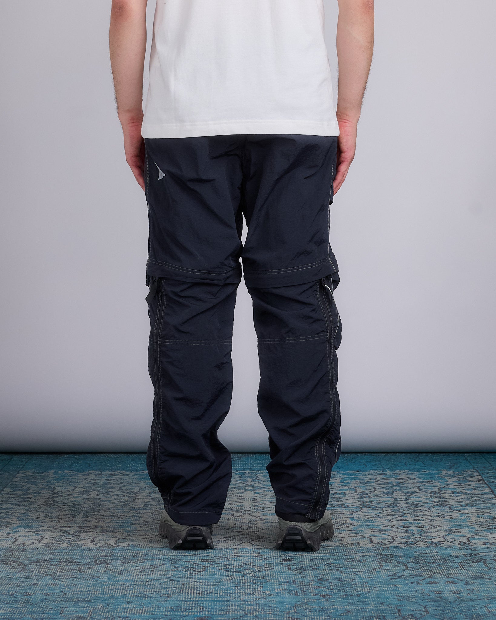 and wander Nylon Taffeta Hiker 2-Way Pant Black – LESS 17