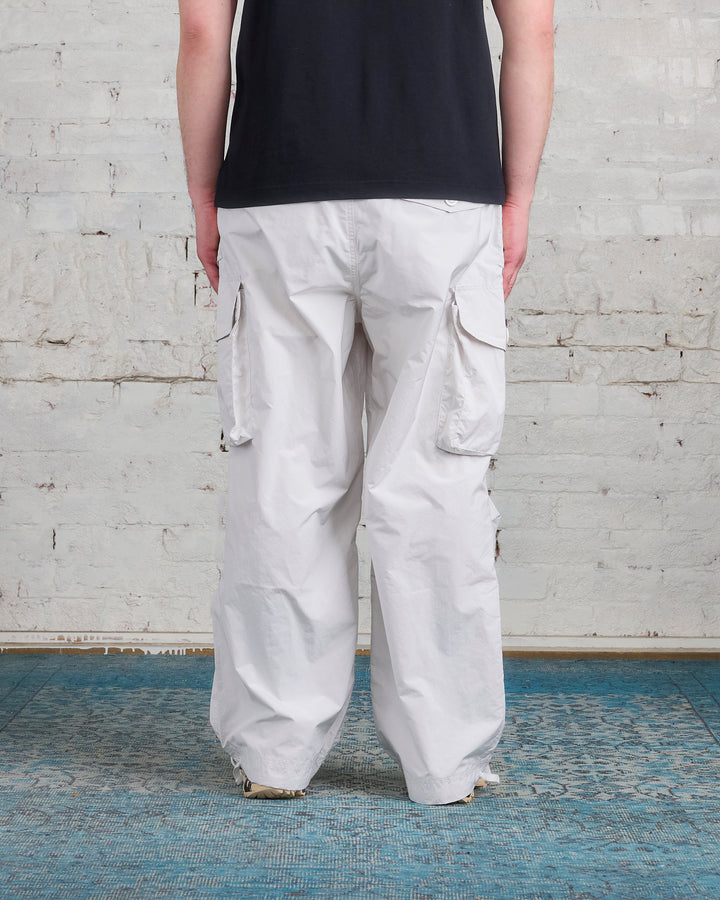 and wander Oversized Cargo Pant Off White