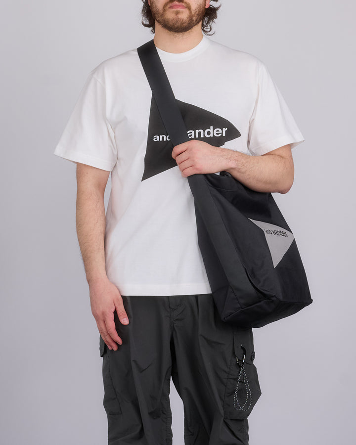 and wander Recycle OX Tote Bag Black