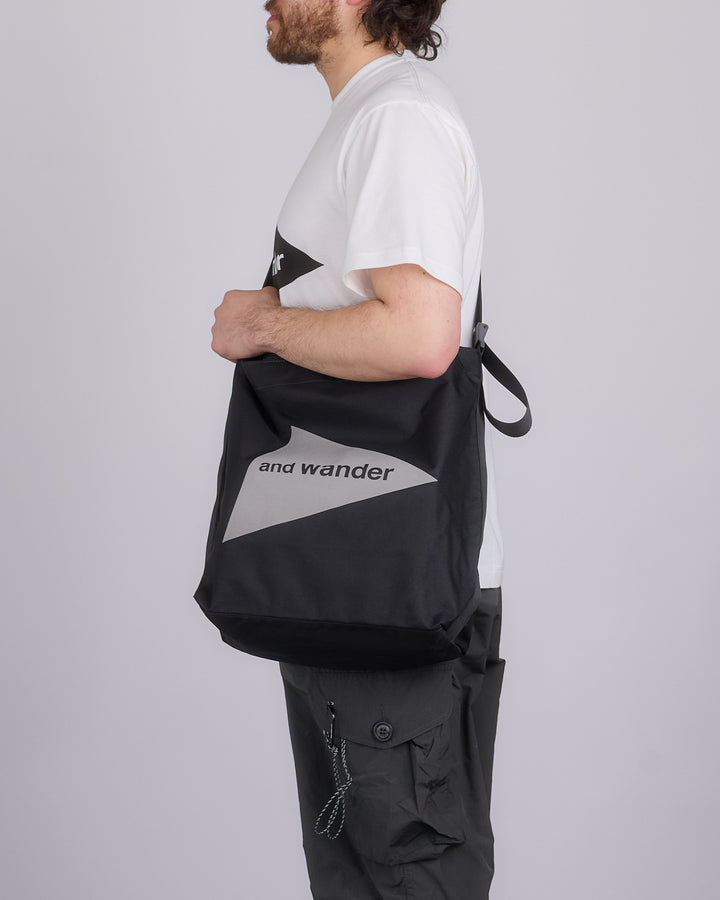 and wander Recycle OX Tote Bag Black