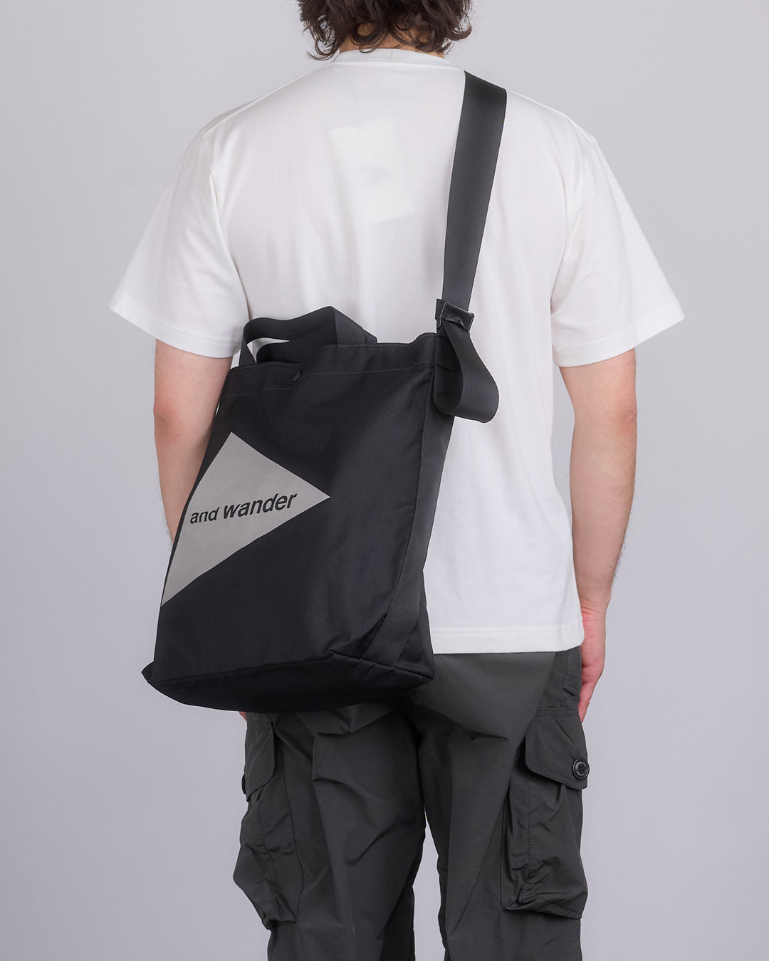 and wander Recycle OX Tote Bag Black