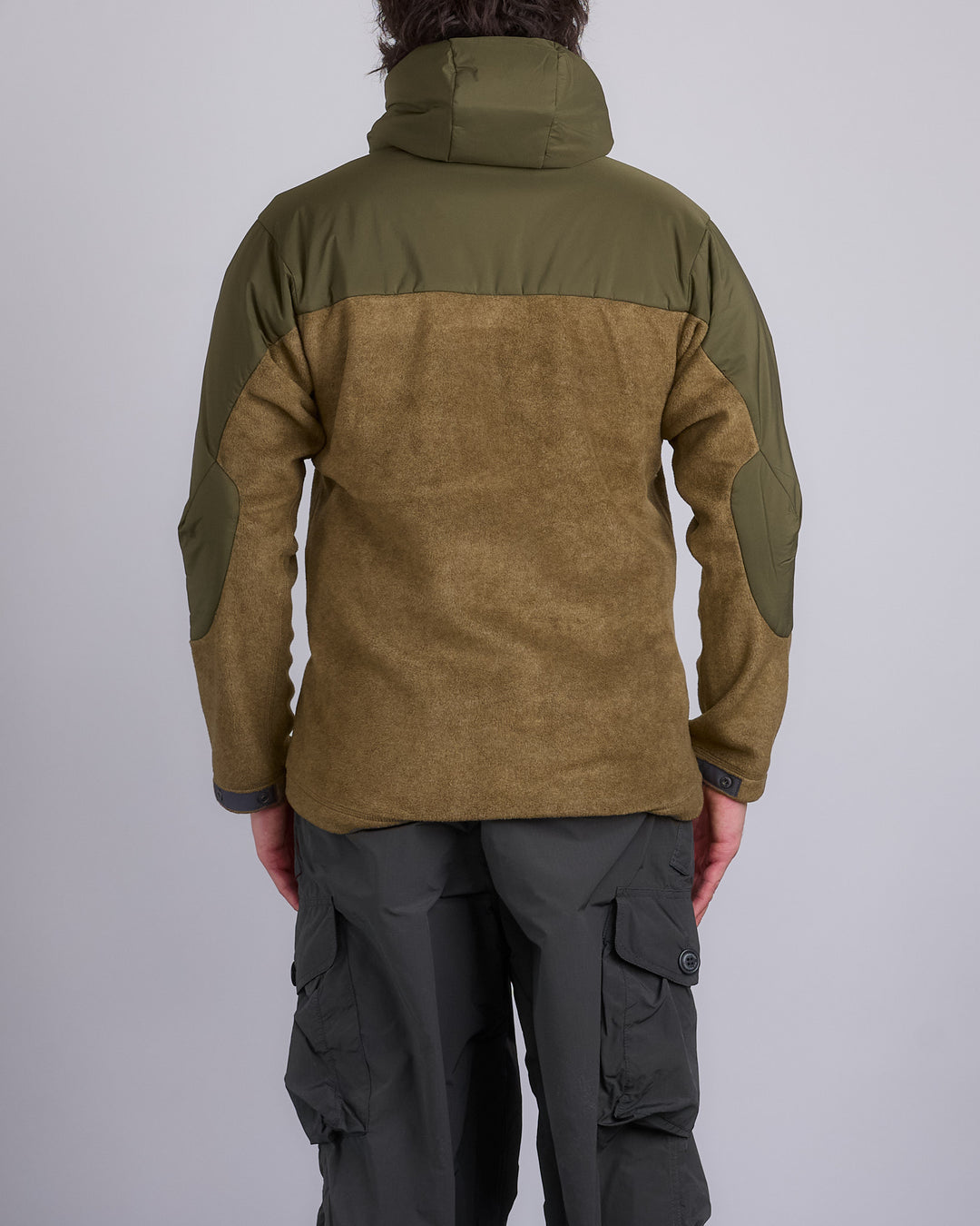 and wander Top Fleece Jacket Khaki