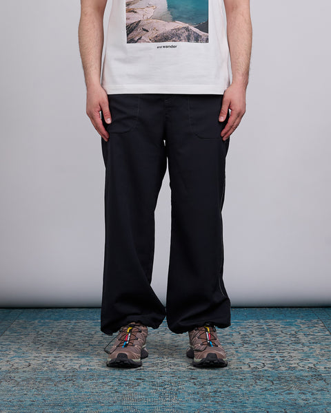 パンツ XL ALOUND VENTILATION NYLON PANTS and wander Vent Nylon Pant Black – LESS 17