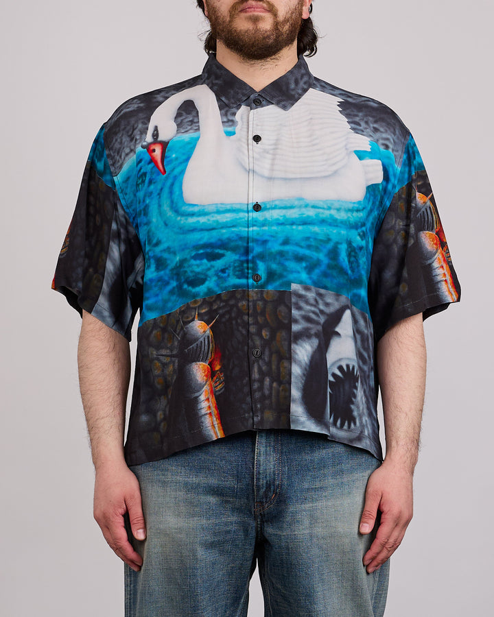Brain Dead Copia Button Shirt Multi