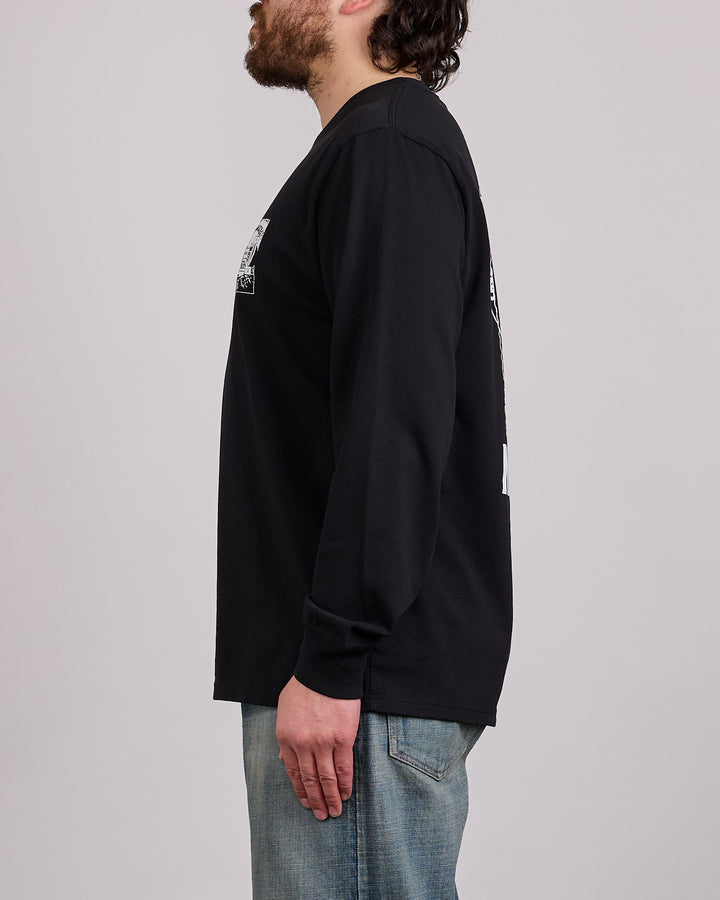 Brain Dead Multi-Vision Longsleeve T-Shirt Black