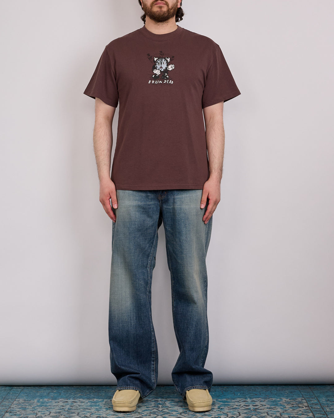 Brain Dead Time is Nigh T-Shirt Berry