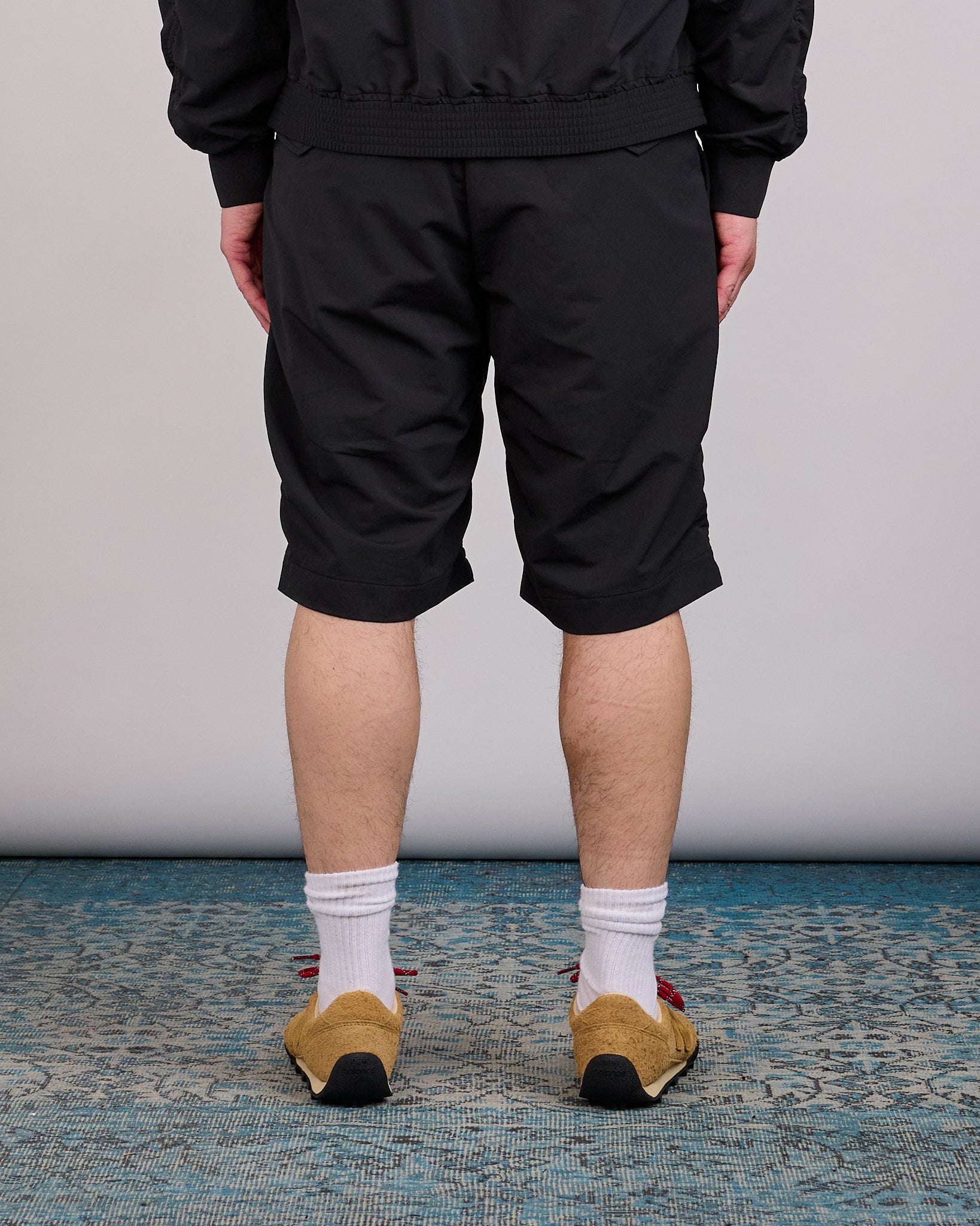 パンツ nanamica ALPHADRY Double Pleats Short nanamica ALPHADRY Double Pleated Short Black – LESS 17