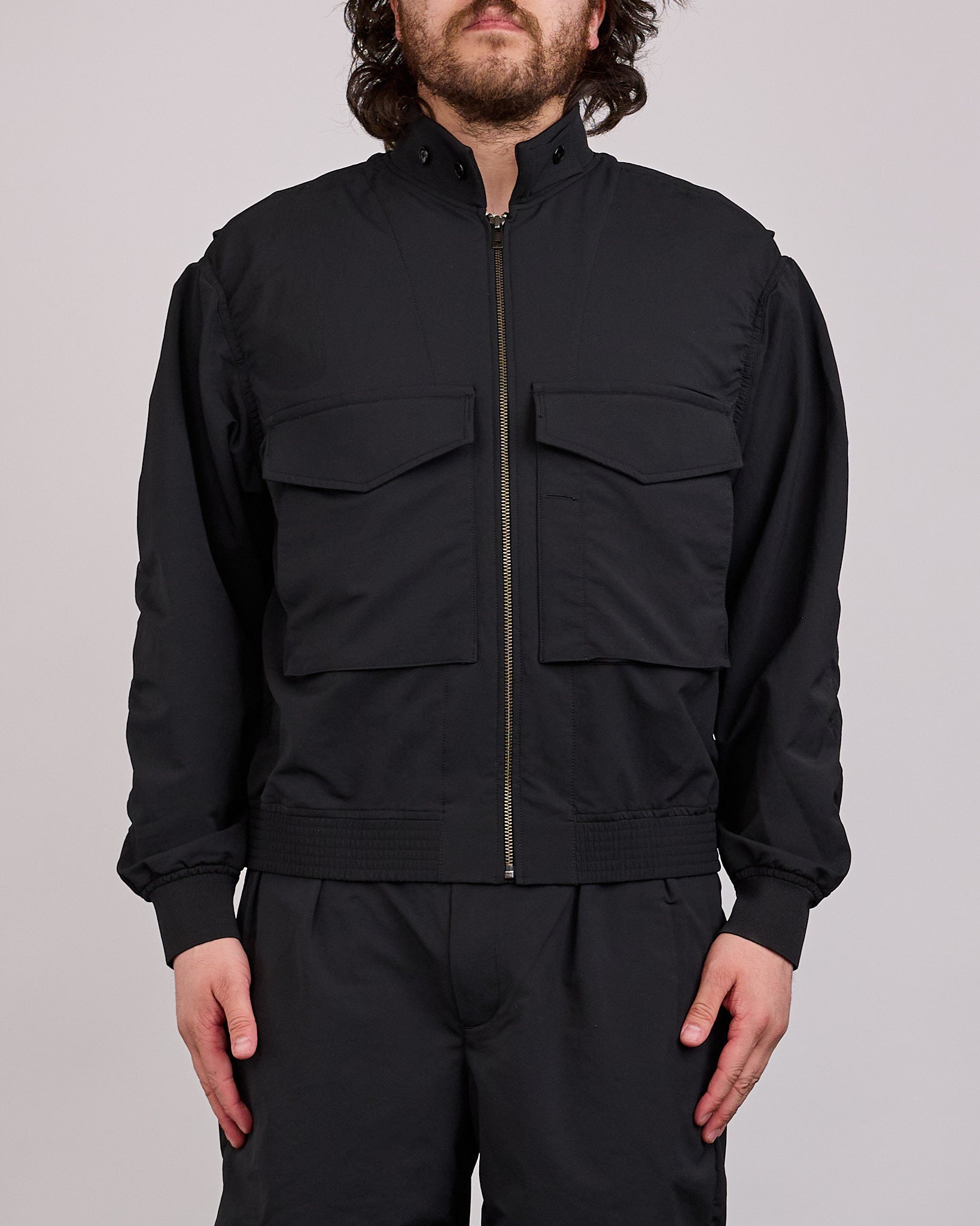 nanamica ALPHADRY Field Jacket Black – LESS 17