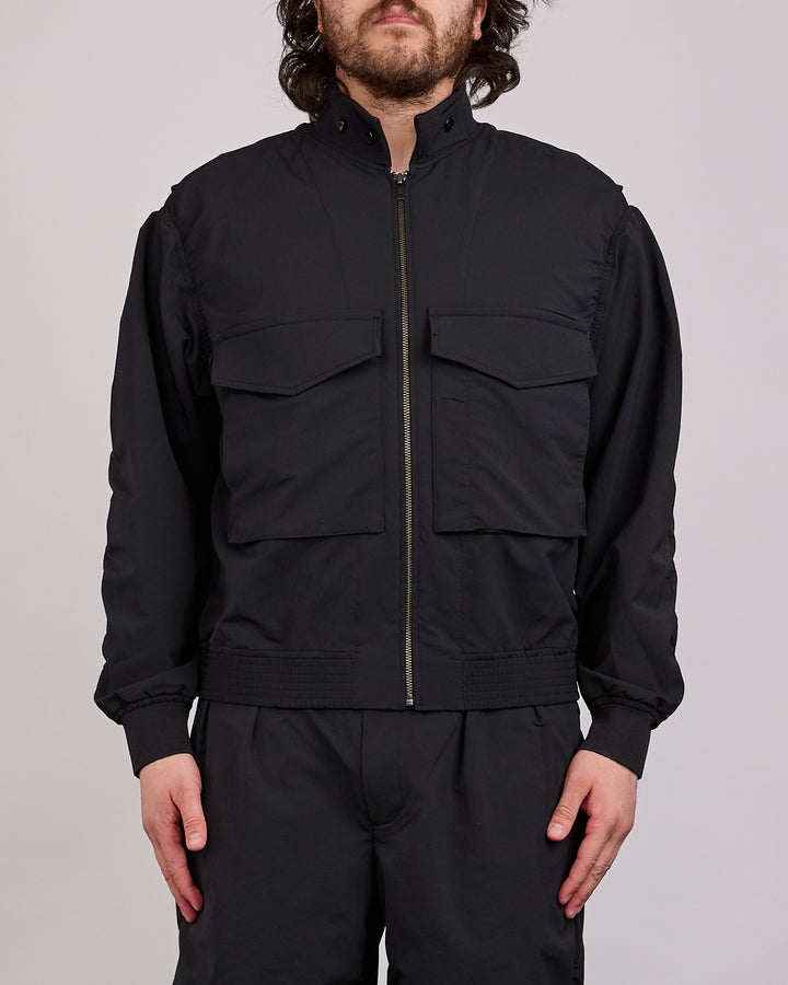 nanamica ALPHADRY Field Jacket Black