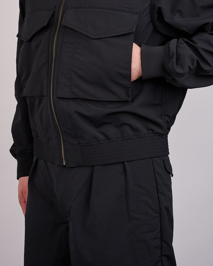 nanamica ALPHADRY Field Jacket Black