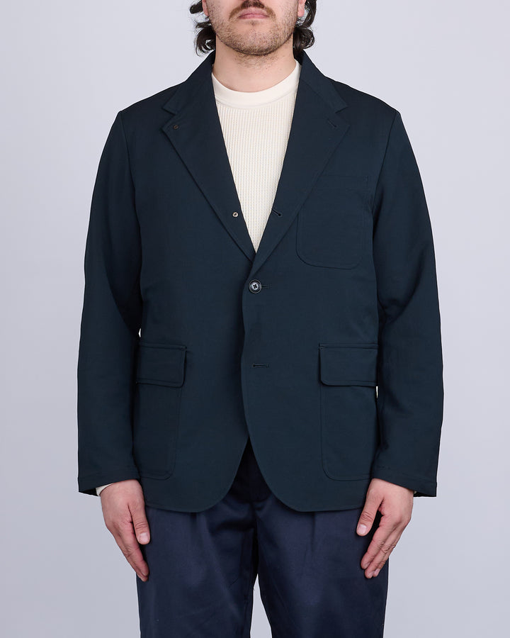 nanamica ALPHADRY KODENSHI Club Blazer Black