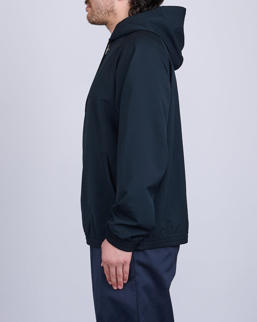 nanamica ALPHADRY KODENSHI Hoodie Black