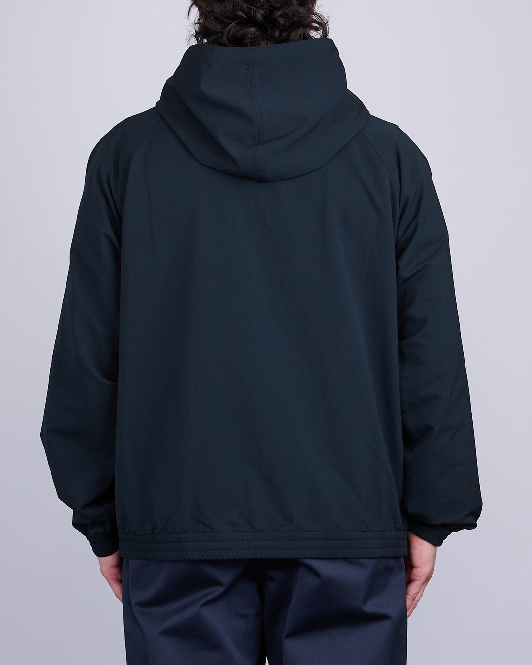 nanamica ALPHADRY KODENSHI Hoodie Black