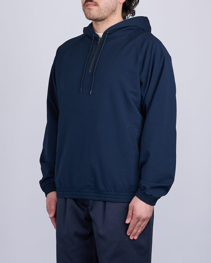 nanamica ALPHADRY KODENSHI Hoodie Navy