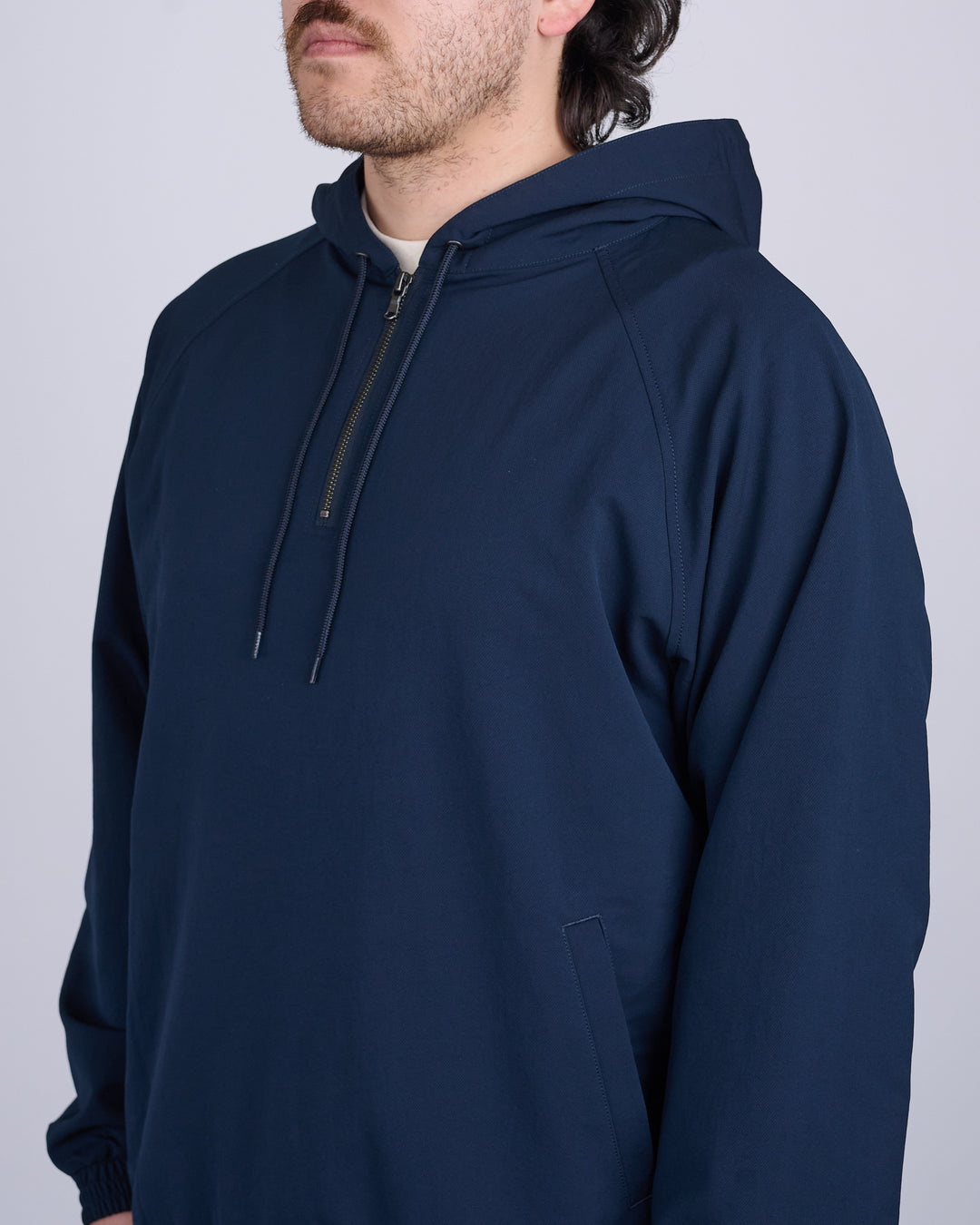 nanamica ALPHADRY KODENSHI Hoodie Navy