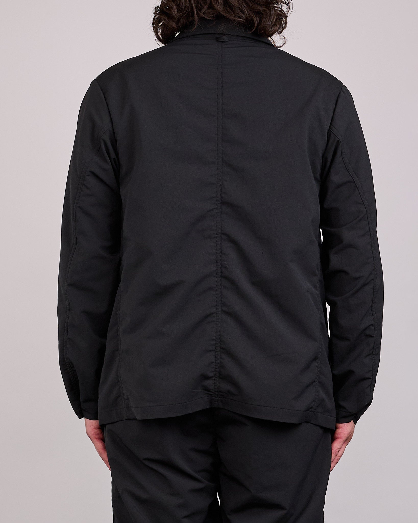 nanamica ALPHADRY Single Breasted Club Jacket Blazer Black – LESS 17