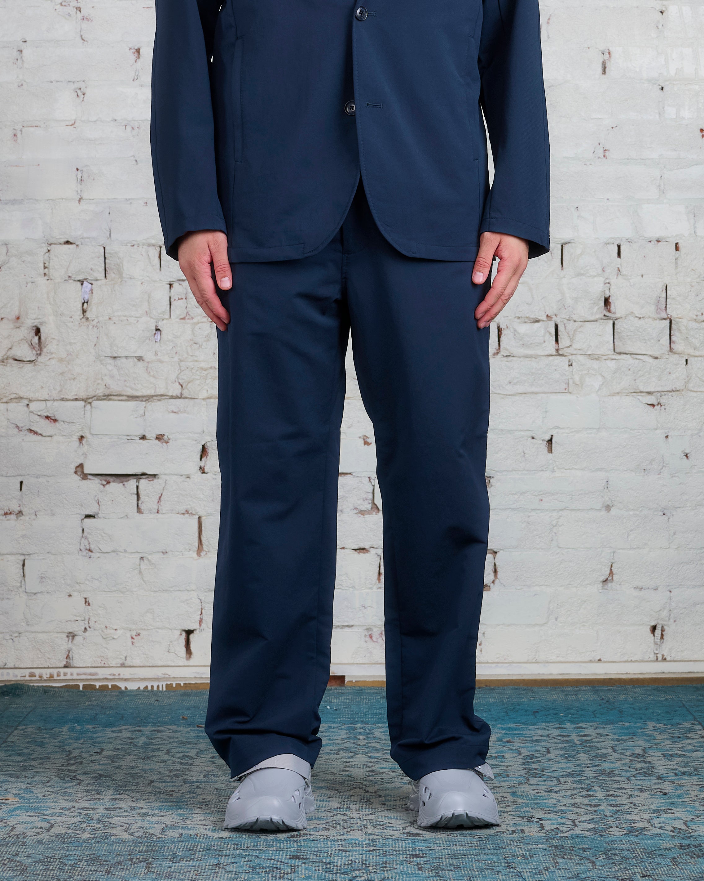 nanamica Alphadry KODENSHI Wide Easy Pant Navy