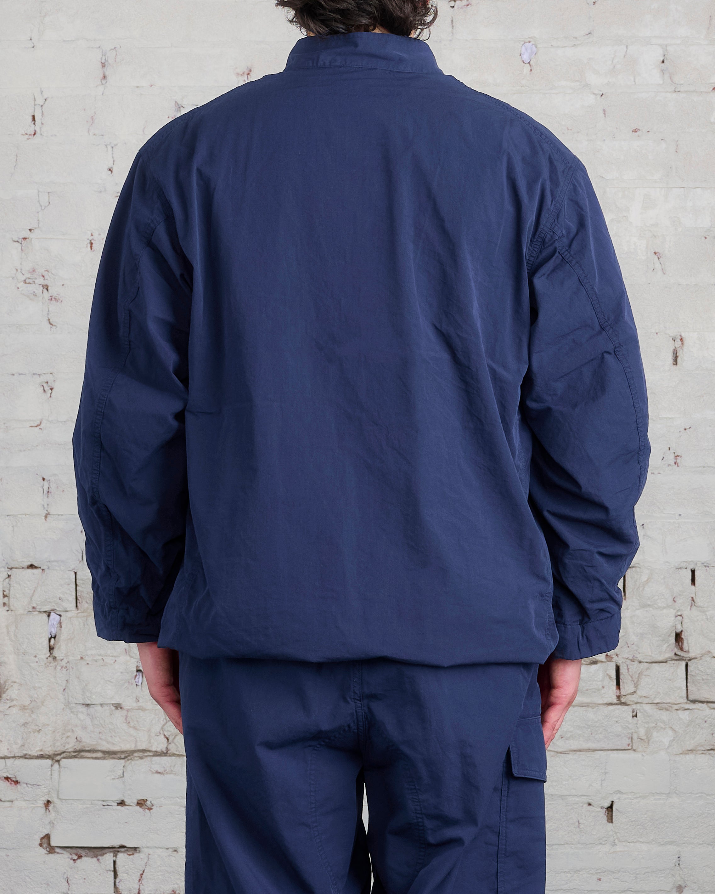 nanamica Band Collar Jacket Navy