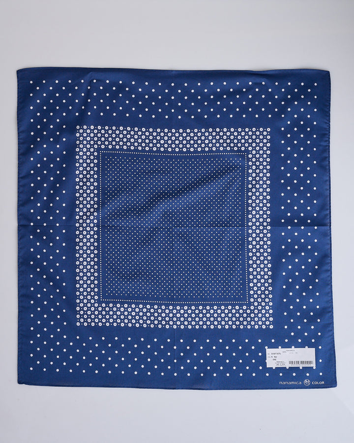 nanamica Bandana Cube Dot Navy