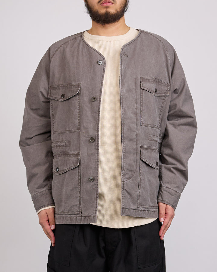 nanamica CORDURA Insulation Collarless Jacket Fade Brown