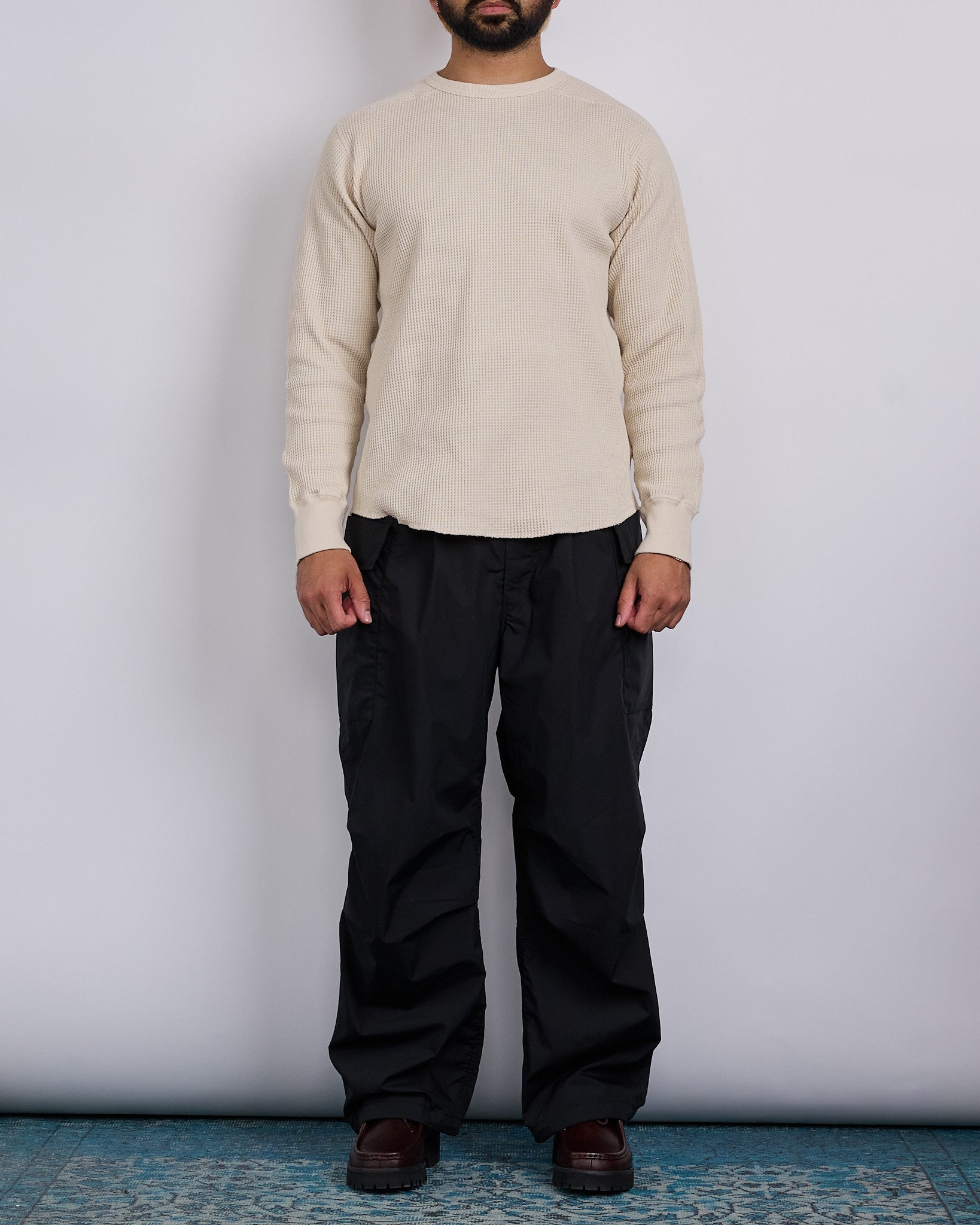 nanamica Cargo Deck Pant Black – LESS 17