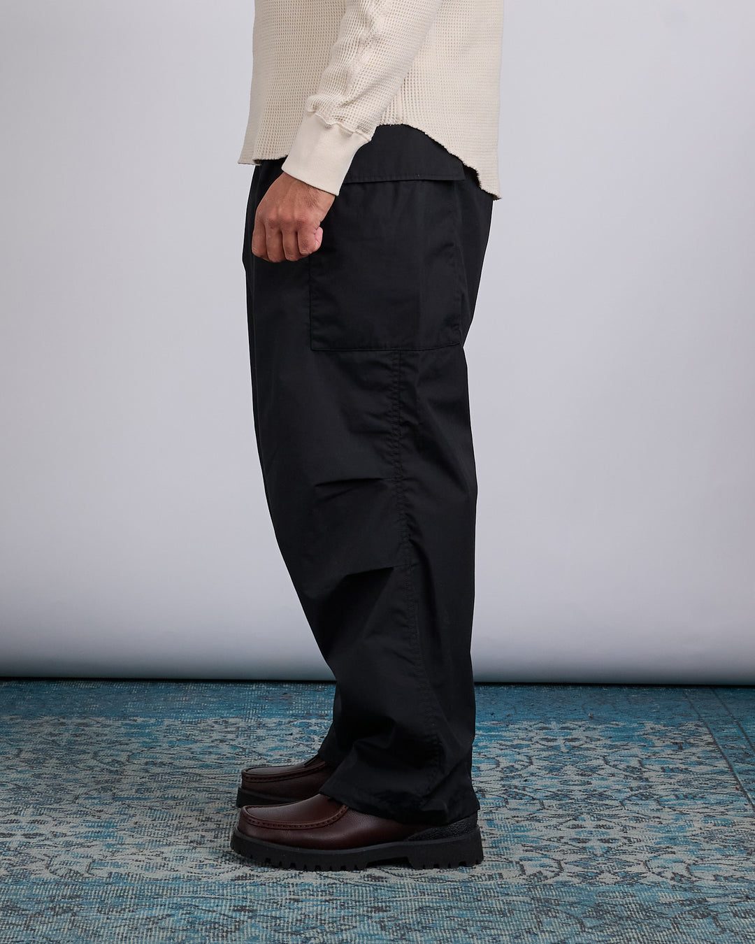 nanamica Cargo Deck Pant Black
