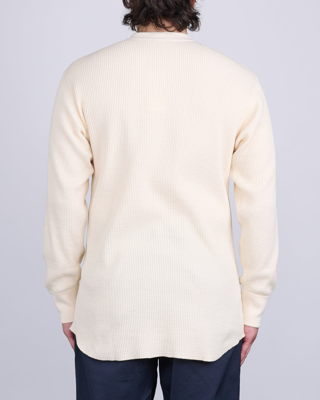 nanamica Crew Neck Thermal Long Sleeve Natural