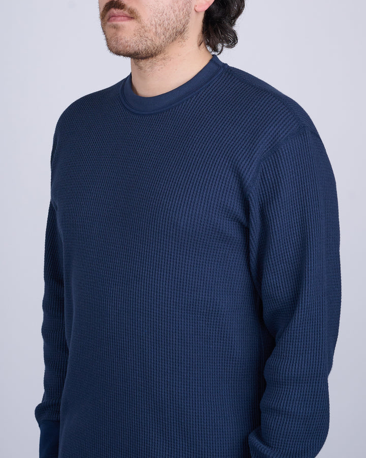 nanamica Crew Neck Thermal Long Sleeve Navy