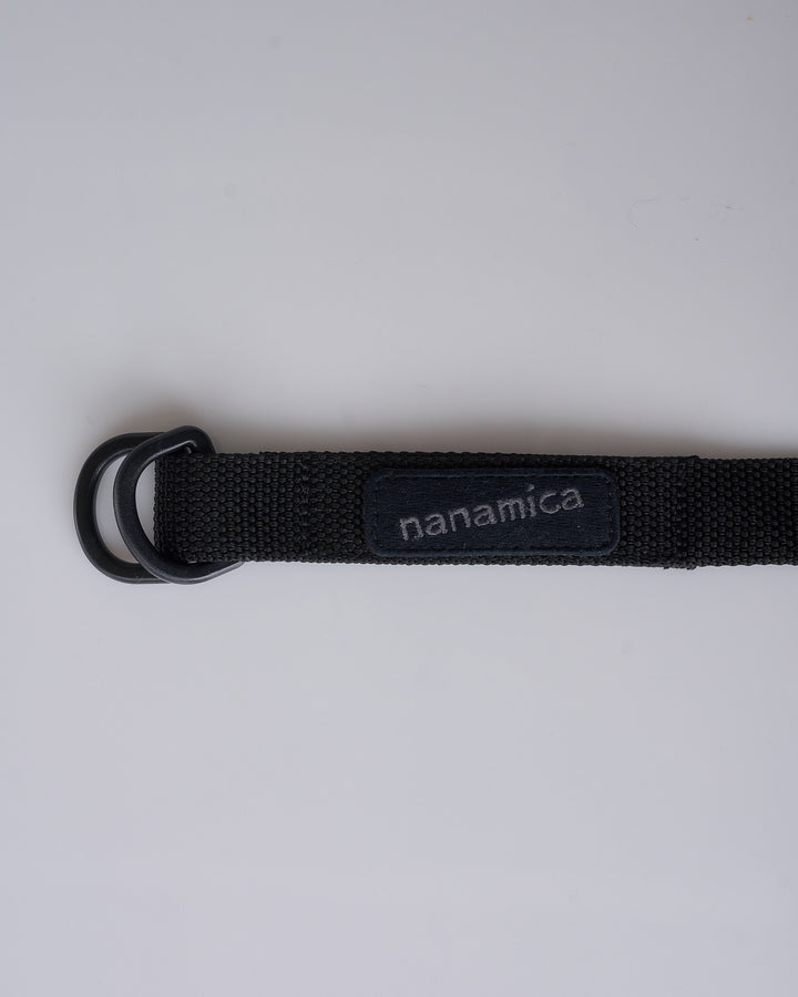 nanamica D-Ring Tech Belt Black