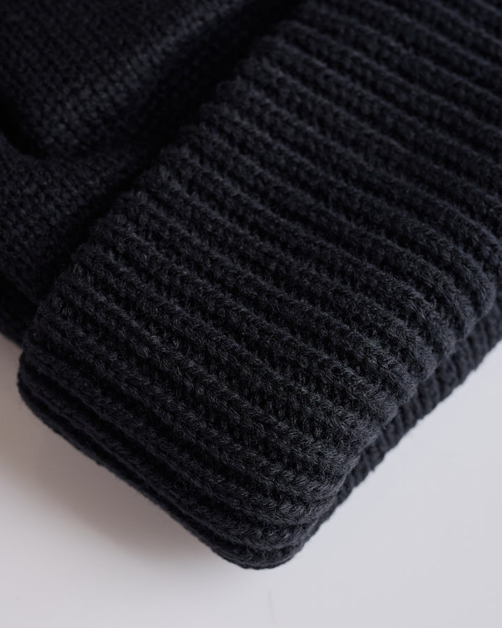 nanamica GORE-TEX Windstopper Beanie Black