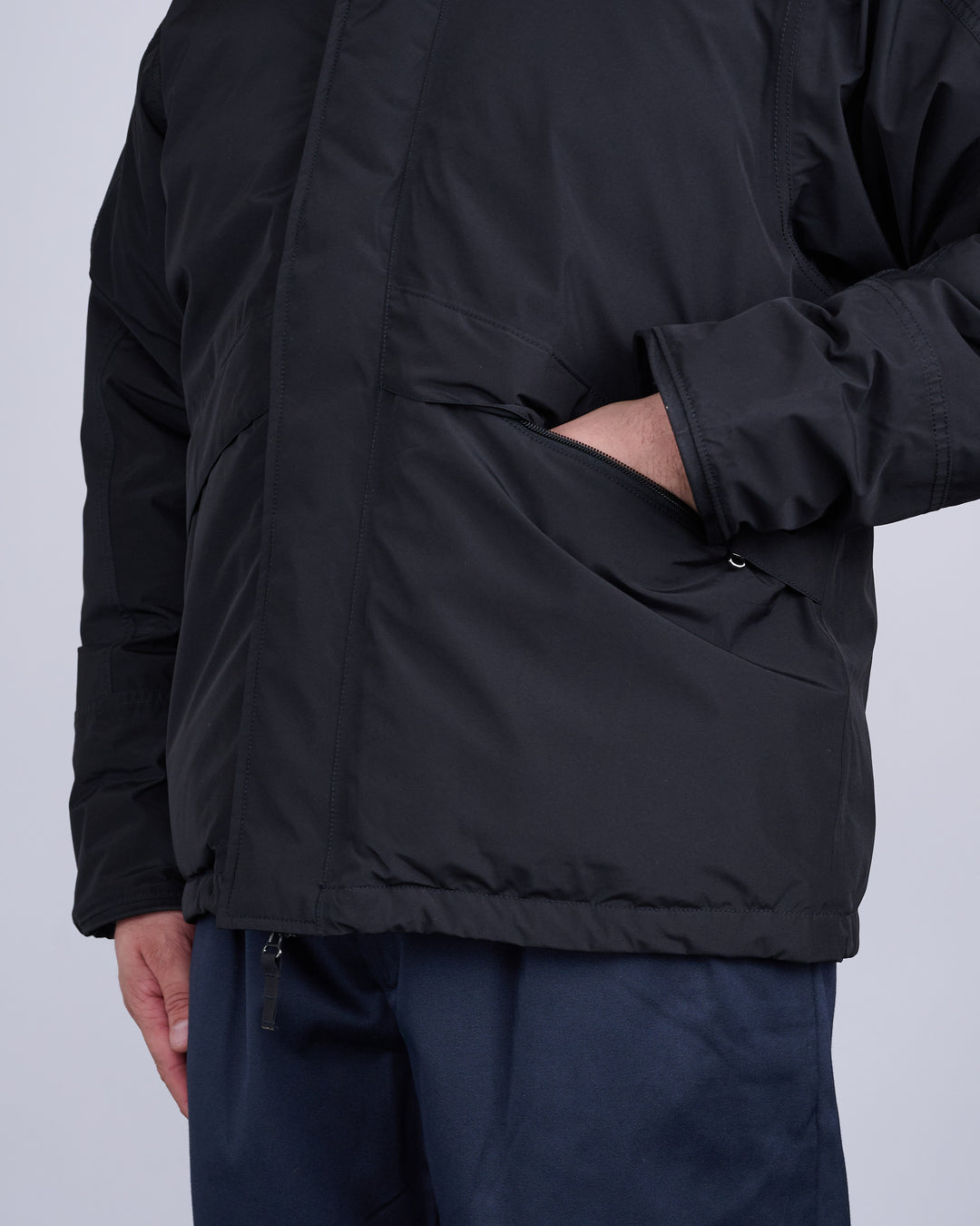 nanamica Gore-Tex KODENSHI Down Short Jacket Blk