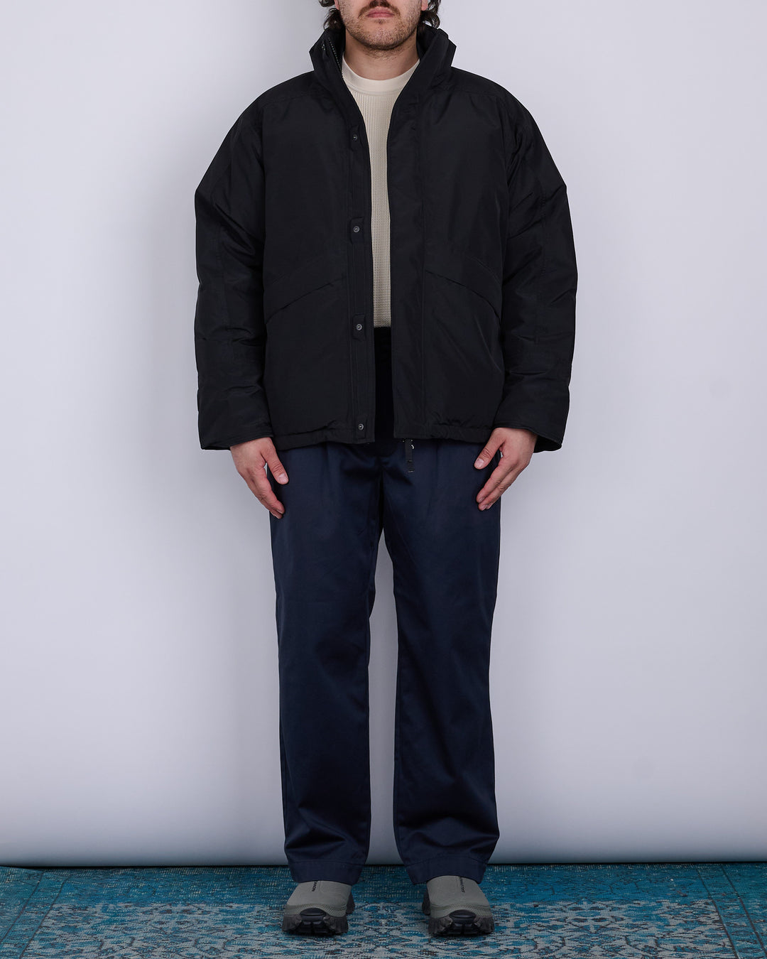 nanamica Gore-Tex KODENSHI Down Short Jacket Blk