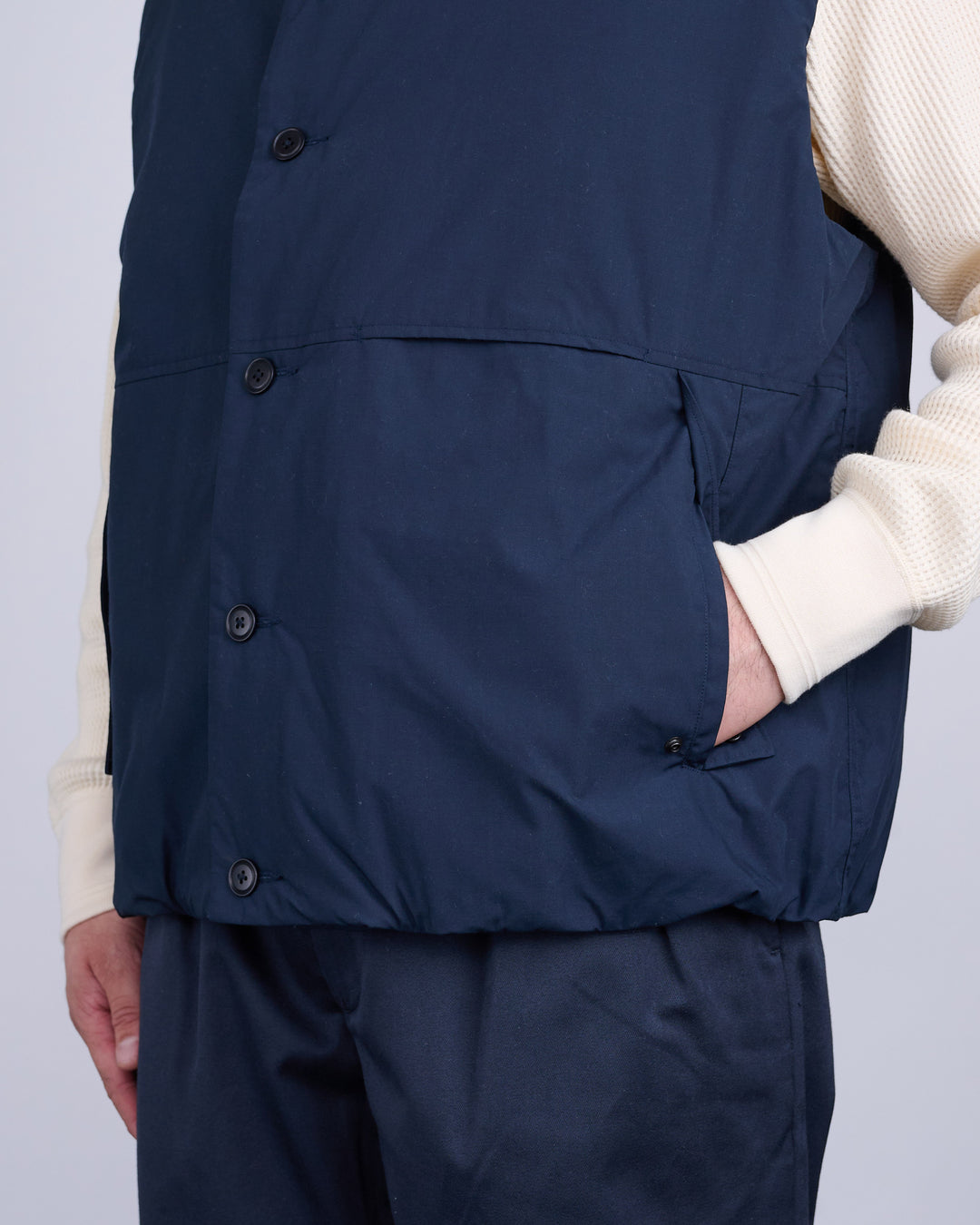 nanamica Insulation Vest Navy