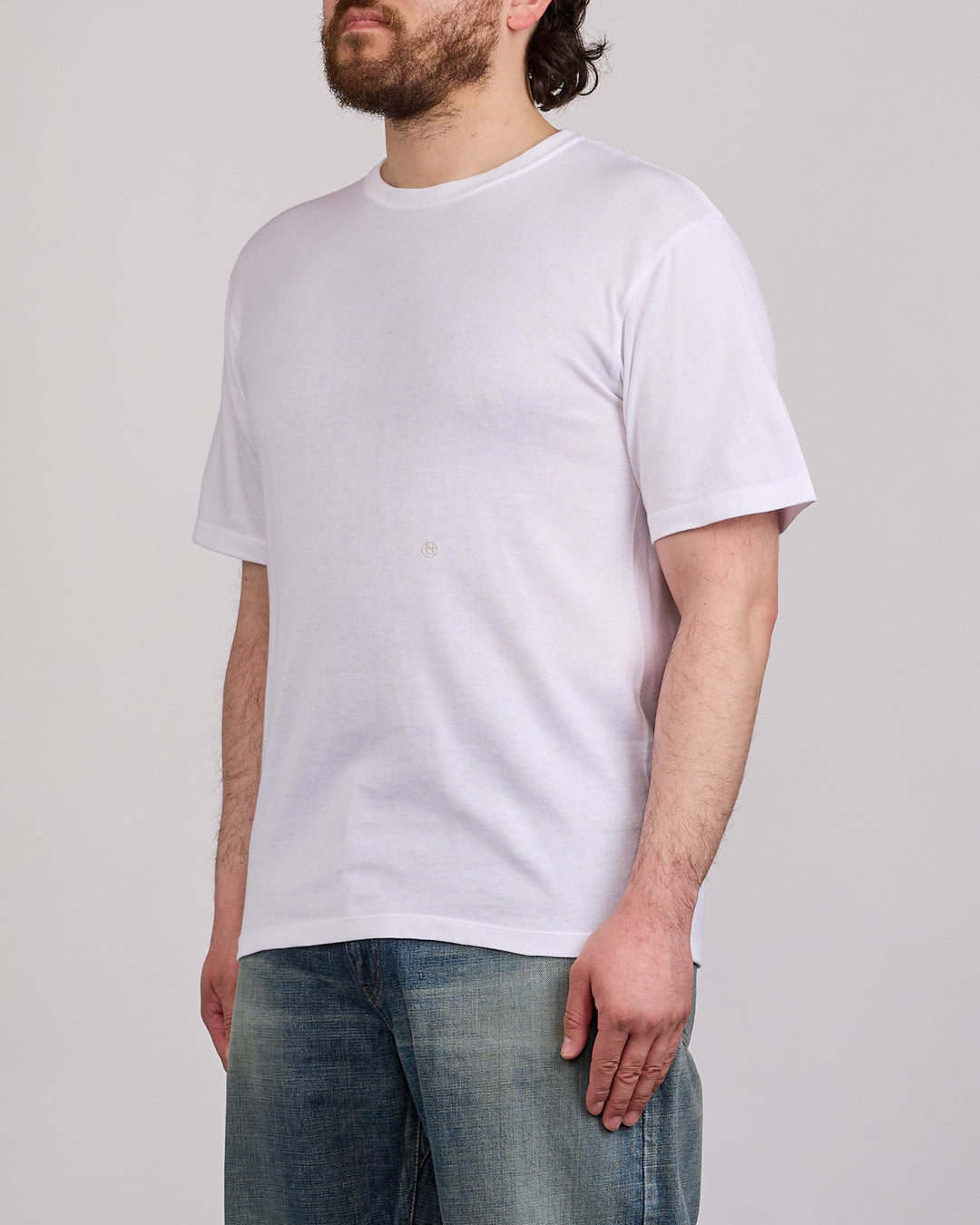 nanamica Loopwheel COOLMAX Jersey T-Shirt White