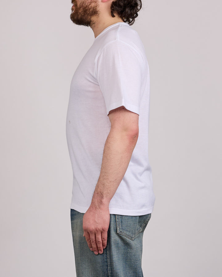 nanamica Loopwheel COOLMAX Jersey T-Shirt White