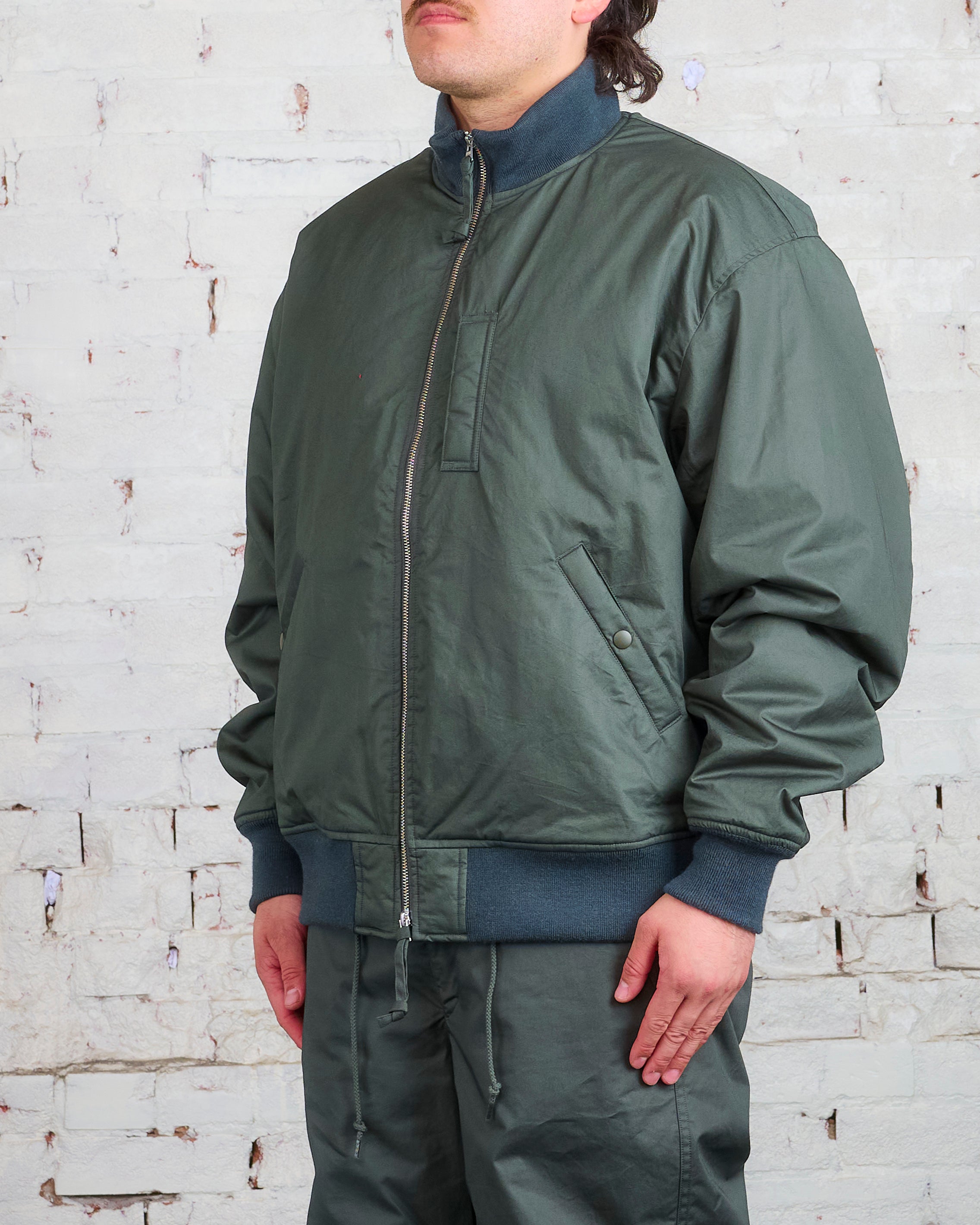 nanamica Primaloft Eco Insulation Gabardine DWR Varsity Jacket