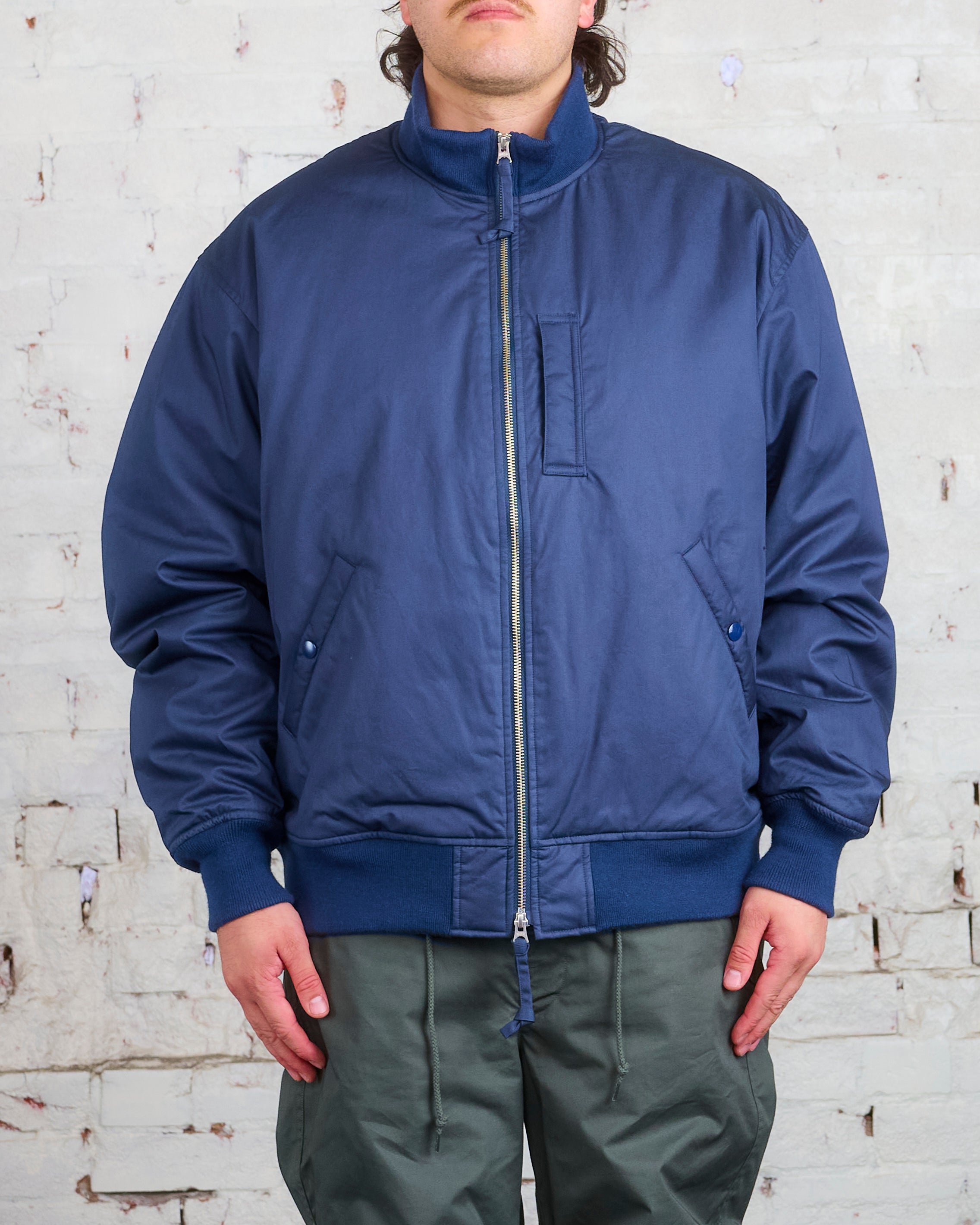 Nanamica Primaloft Eco Insulation Gabardine DWR Varsity Jacket