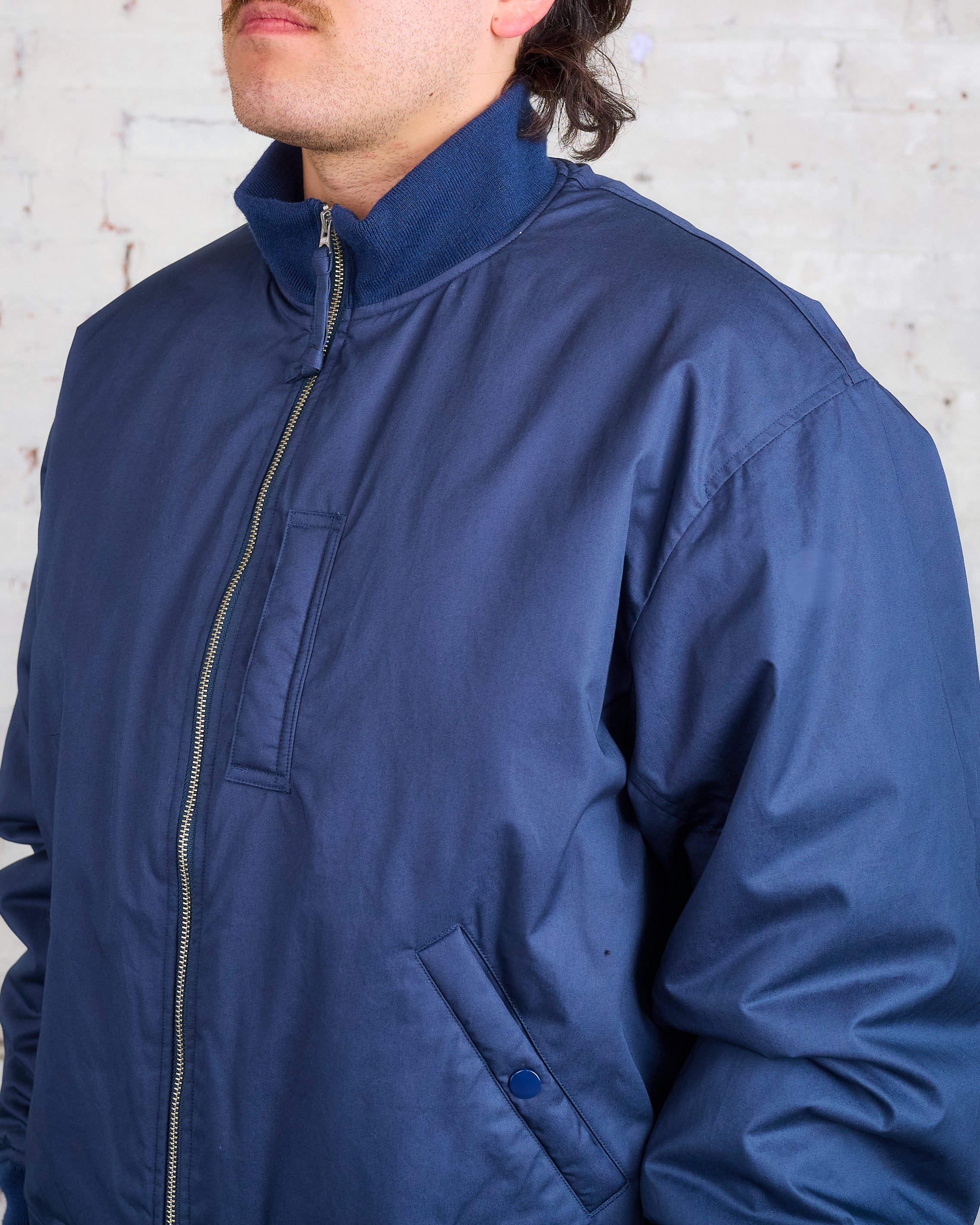 nanamica Primaloft Eco Insulation Gabardine DWR Varsity Jacket