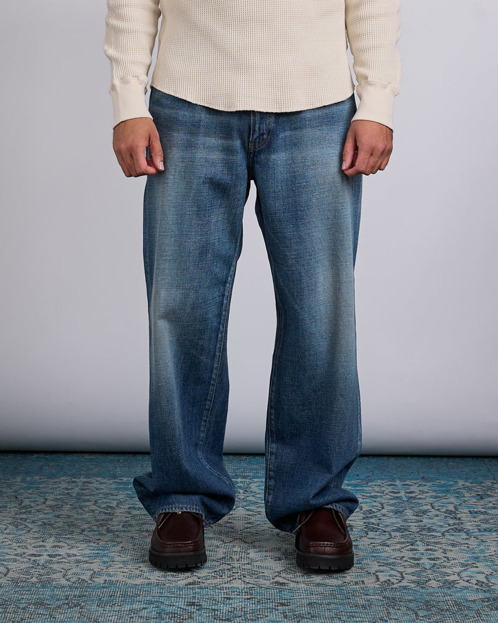 nanamica Selvage Denim Pants Vintage Indigo