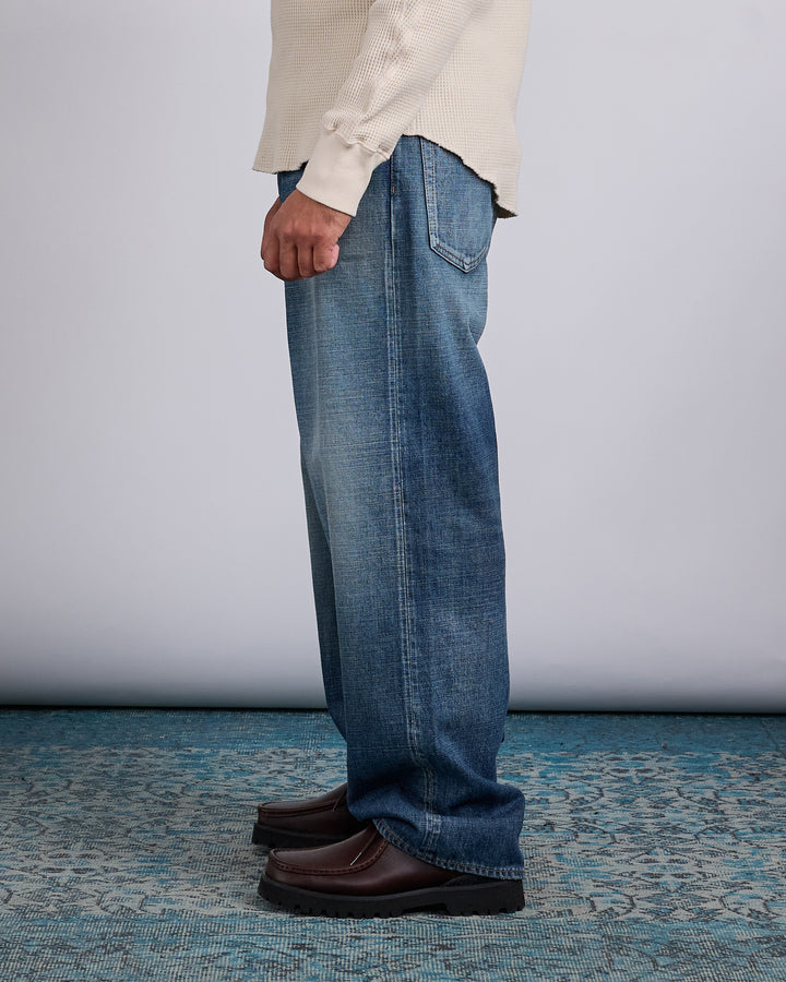 nanamica Selvage Denim Pants Vintage Indigo