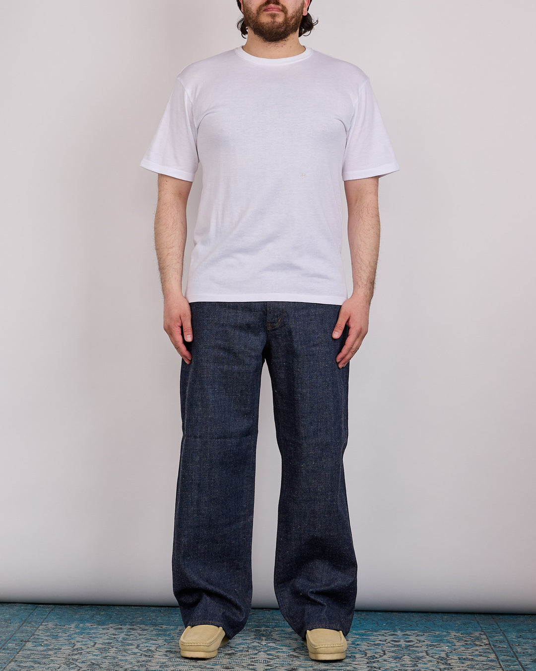 nanamica Selvage Denim Wide Cut Jean Indigo
