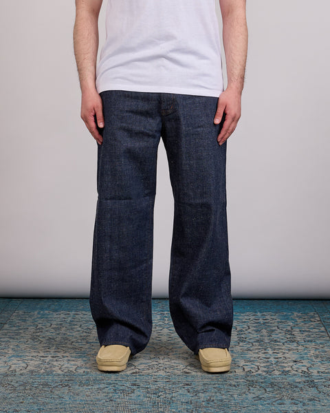 Pablo vinci Hemp denim wide slacks サイズS nanamica Selvage Denim Wide Cut Jean Indigo – LESS 17