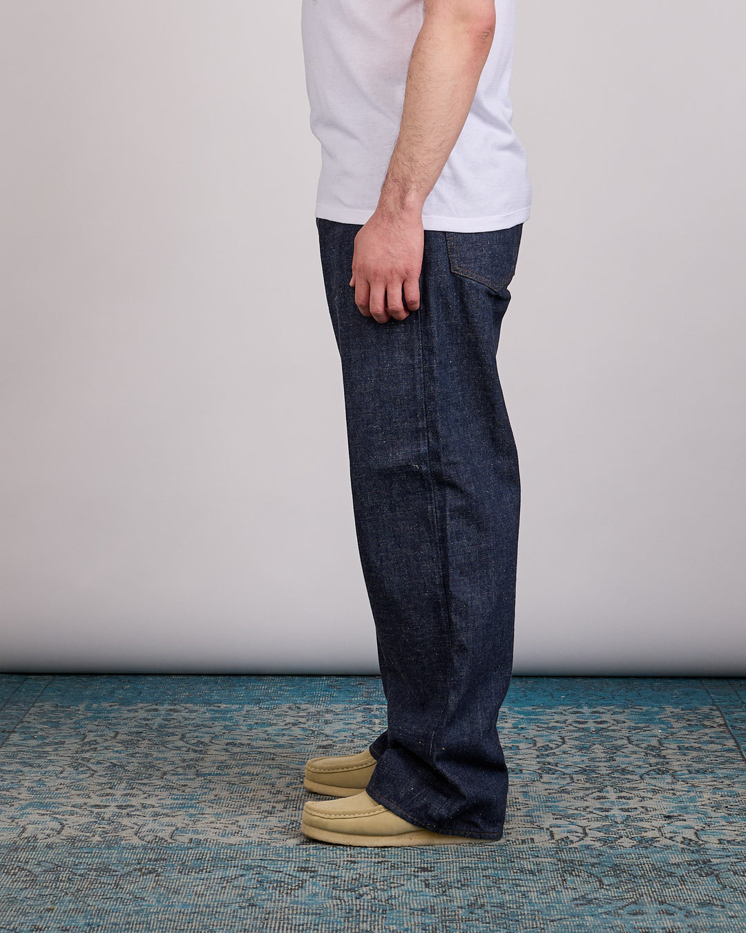 nanamica Selvage Denim Wide Cut Jean Indigo