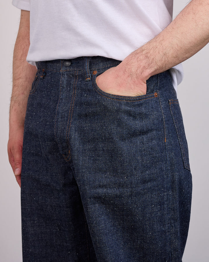 nanamica Selvage Denim Wide Cut Jean Indigo